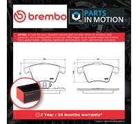 Brake Pads Set fits VW TRANSPORTER Mk5 2.0D Front 09 to 15 Brembo 7H0698151B New
