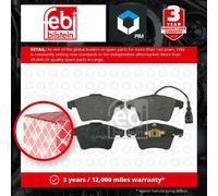 Febi Bilstein 16465 Disc Brake Brake Pad Set Fits VW Transporter 1.9 TDI 2.5 TDI