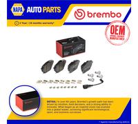 Brake Pads Set fits VW TRANSPORTER Mk6 Front 2020 on Brembo 7LA698151 7LA698151B