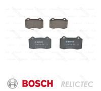 4x BOSCH 0 986 494 393 Brake Pad Set Front Fits Peugeot 208 1.5 BlueHDI 100