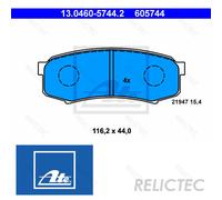 Brake Pads Set for Toyota Mitsubishi Lexus:LAND CRUISER,PAJERO IV 4,80,FJ,90
