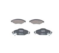 Bosch Brake Pad Set Front 0 986 424 788 Low-Metallic 130.7mm Fits Toyota Yaris/Vitz 1.0/1.3 4x