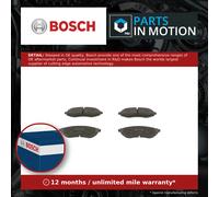 Bosch Brake Pad Set 0 986 424 818 - Front Axle for Chevrolet/Daewoo, ECE-R90, Set of 4