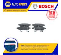 Bosch BP1942 - Brake Pads Car Rear Axle - Bosch Quality - Reduced Noise and Dust - ECE-R90 Certified - Copper-Free - 1 Set of 4 Pads