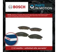 Bosch Brake Pads BP1737 – Front Axle, ECE-R90, Low Noise & Dust, Copper-Free – Set of 4