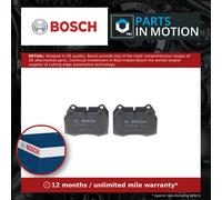 Bosch Brake Pad Set Front 0986494282 – Low-Metallic 120mm Anti-Squeak Plate