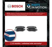Brake pads 0 986 494 345 BOSCH for OPEL CORSA D