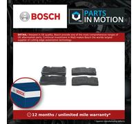 Bosch Brake Pad Set BP1259 0986494351 – Front Axle Disc Brake