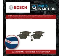 Brake pads 0 986 494 550 BOSCH for SEAT VW AUDI