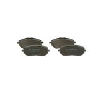 0986 494 676 Front Brake Pad Set 4x Pads Integrated Wear Indicator Braking Bosch