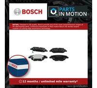 Bosch Brake Pad Set 0 986 494 755 - Front disc with anti-squeak plate - Fits Kia Optima - UK Stock