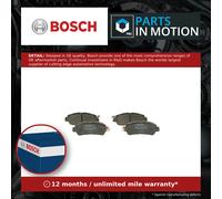 Brake Pads Set fits MAZDA 2 1.5 Front 2014 on Bosch DAY53328ZA DBY13328ZA New