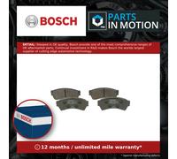 0986 494 860 Front Brake Pad Set 4x Pads Integrated Wear Indicator Braking Bosch