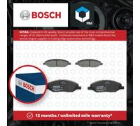 Brake Pads Set fits NISSAN TIIDA SC1 1.8 Front 07 to 10 MR18DE Bosch AY040NS120