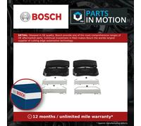 Bosch Brake Pad Set 0 986 494 880 - Disc Brake - Fits Tesla/Cadillac/Chevrolet