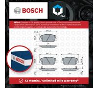 Brake Pads Set Front 0986494979 Bosch 581012MA00 581012TA61 581012TA20 BP1927