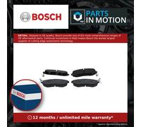 Brake Pads Set Front 0986495125 Bosch 26296SC000 26296SC011 SU00304324 BP2182