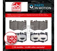 Brake Pads Set Front 1000643 Febi 0004203504 A0004203504 A0004201103 A0004202903