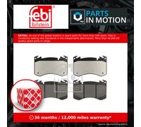 Brake Pads Set Front 1003963 Febi LR157389 LR157390 LR180976 Quality Guaranteed