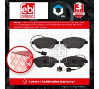 Front Brake Pad Set Fits FIAT Linea OE 77365865 Febi 116057