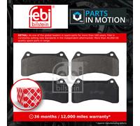 Brake Pads Set Front 116091 Febi C2C11648 C2C24018 C2C8365 D9387840 Quality New