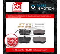 Brake Pads Set Front 116127 Febi 93806190 0571569 1571570 1571571 1571572 New