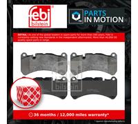 Brake Pads Set fits MERCEDES SLK55 AMG R171 5.5 Front 04 to 11 M113.989 Febi New