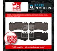 Brake Pads Set fits MERCEDES CLS63 AMG C219 6.3 Front 06 to 10 M156.983 Febi New