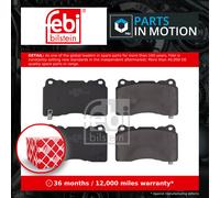 Febi Bilstein 116151 Disc Brake Brake Pad Set Fits Vauxhall Insignia 2.8 VXR