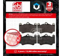 Brake Pads Set Front 116168 Febi 99635194911 99635194912 D9167797 Quality New