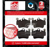 Brake Pads Set Front 116171 Febi 99735193903 99735193904 99735193905 99735193906