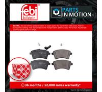 Brake Pads Set fits RENAULT KANGOO 1.5D Front 2008 on 410605649R 7701210174 Febi