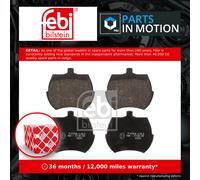 FEBI BILSTEIN 116201 Brake pad set