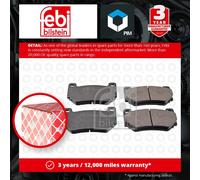 Brake Pads Set fits MG MGTF 1.8 Front 02 to 09 GBP90345AF SFP000170 SFP000310