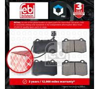 Brake Pads Set Front 116208 Febi 1ML698151 D592AES7831 Top Quality Guaranteed