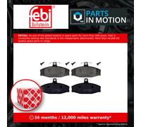 Brake Pads Set Front 116209 Febi 004532247 004532247A 004532247P 004532248 New