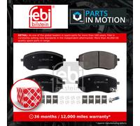 FEBI BILSTEIN 116229 Brake pad set