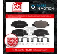 FEBI BILSTEIN 116247 Brake pad set