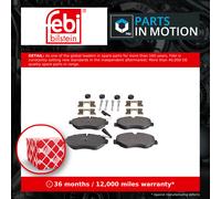 Brake Pads Set Front 116256 Febi D1060MB200 D1060MB60A D1060MB600 D10609X60B New