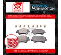 FEBI BILSTEIN 116418 Brake pad set
