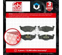 Brake Pads Set Front 16006 Febi 1H0698151A 21868 D6947569 Top Quality Guaranteed