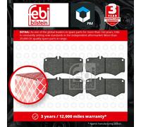 Brake Pads Set Front 16033 Febi A0014201420 A0014208720 A0015867042 A0015868942