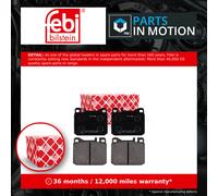 Febi Bilstein 16057 Disc Brake Brake Pad Set Fits Mercedes-Benz 123 240 D 300 D