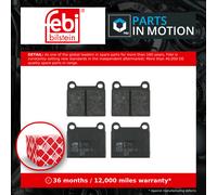 FEBI Bilstein Brake Pad Set 16068 - Front - Fits VW Polo & Passat