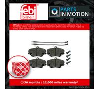 Ferdinand Bilstein Brake Pads Set for Dacia Sandero 1.6 Front 2008 on 410602192R 6001547619 Febi
