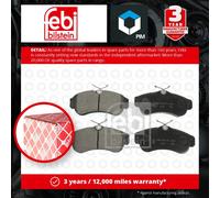 Brake Pads Set Front 16201 Febi D1060BM40A 41060BM425 41060F1725 410602F025 New