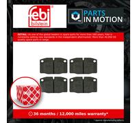 FEBI BILSTEIN 16203 Brake pad set