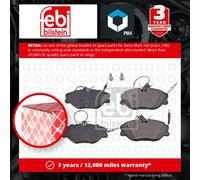 Brake Pads Set Front 16224 Febi E172039 E172519 1611458180 1617249280 425110 New