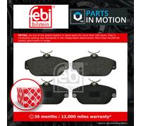 Front Brake Pads S90 Set Kit Fits Volvo 31302996 Febi 16228