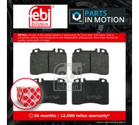 Brake Pads Set fits MERCEDES SL320 R129 3.2 Front 93 to 01 M104.991 A0014209420